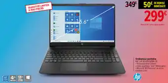 Carrefour Ordinateur Portable offre