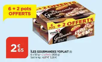 Bi1 Îles gourmandes yoplait offre