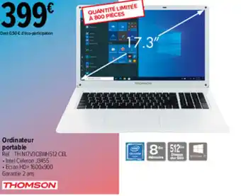 Carrefour Ordinateur Portable offre