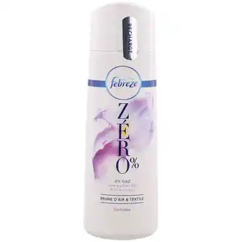 Action Recharge pour désodorisant febreze zero% offre