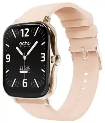 Smartwatches et montres de sport echo rainbow skin pink