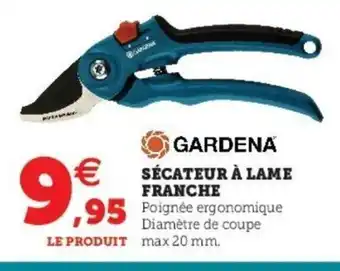 Sécateur à Lame Franche