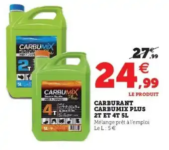 Carburant Carbumix Plus 2T ET 4T 5L