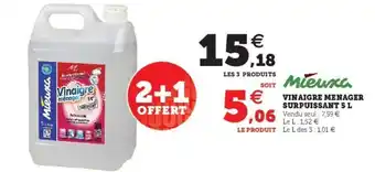 Super U Vinaigre Menager Surpuissant 5 L offre