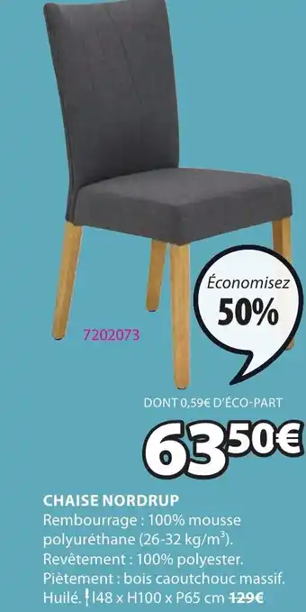 JYSK Chaise Nordrup offre