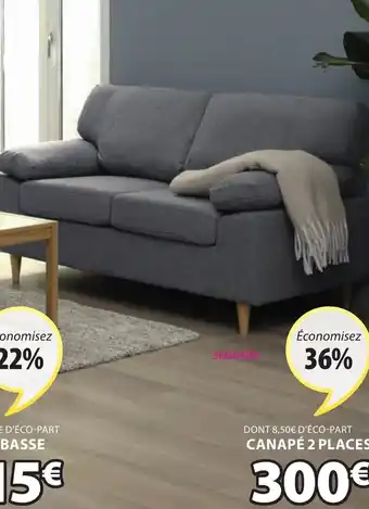 JYSK Canapé 2 Places offre