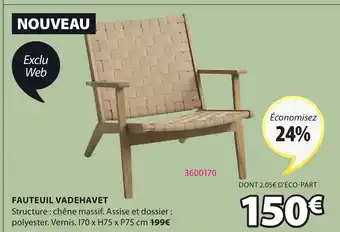 JYSK Fauteuil Vadehavet offre