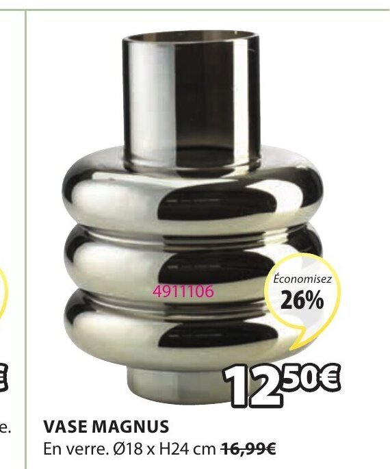 Promo Vase Magnus chez JYSK