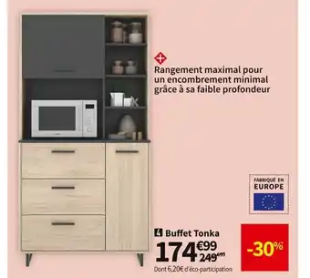 Conforama Buffet Tonka offre