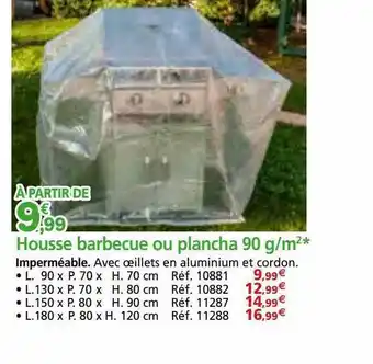 Provence Outillage Housse barbecue ou plancha offre