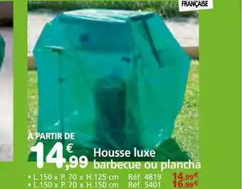Provence Outillage Housse luxe barbecue ou plancha offre