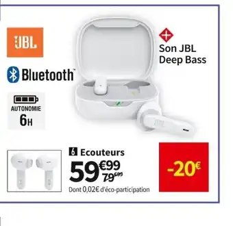 Conforama Ecouteurs offre
