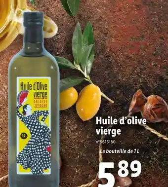 Lidl Huile d'Olive Vierge offre