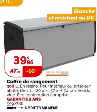 Weldom Coffre de rangement offre