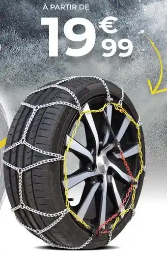 Feu Vert Chaînes - chaussettes pneus hiver & 4 saisons offre