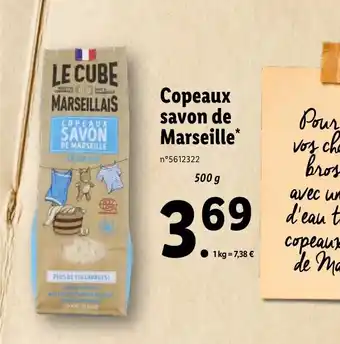 Lidl Copeaux Savon De Marseille offre