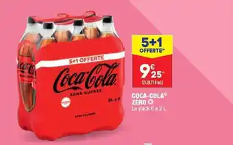 ALDI Coca- cola zéro offre