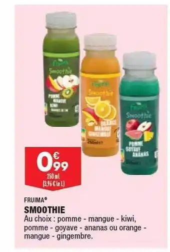 ALDI Smoothie fruima offre