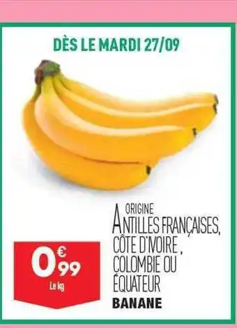 ALDI Banane offre