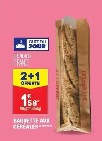 ALDI Baguette aux céréales offre