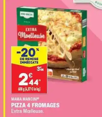 ALDI Pizza 4 fromages mama mancini offre