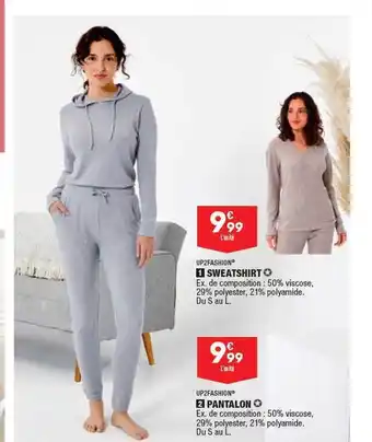 ALDI Sweatshirt up2fashion, pantalon up2fashion offre