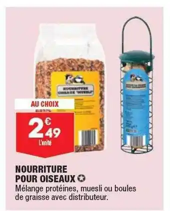 ALDI Nourriture pour oiseaux offre