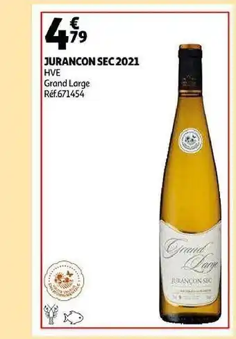 Auchan Jurancon sec 2021 hve grand large offre