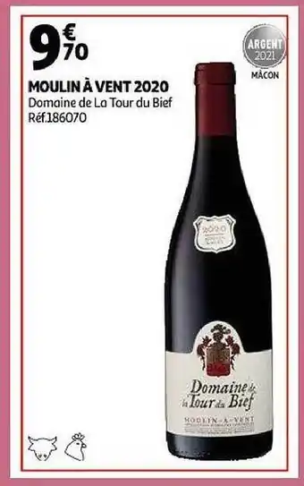 Auchan Moulin à vent 2020 domaine de la tour du bief offre