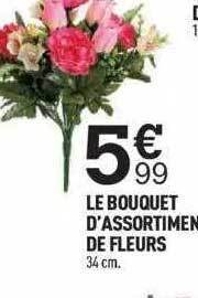 Centrakor Le bouquet d'assortiment de fleurs offre