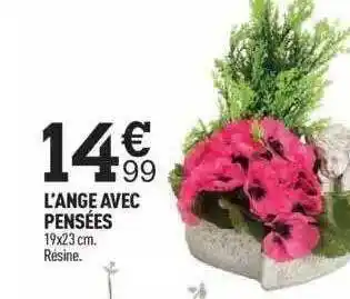 Centrakor L'ange avec pensées offre