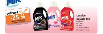 Colruyt Lessive liquide mir offre