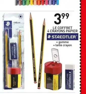 Stokomani LE COFFRET 4 CRAYONS PAPIER offre