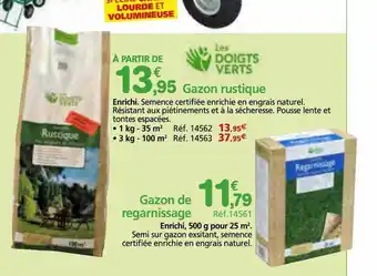 Provence Outillage Gazon rustique, gazon de regarnissage offre