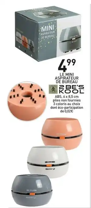 Stokomani LE MINI ASPIRATEUR DE BUREAU offre