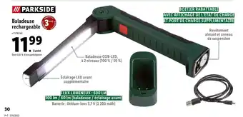 Lidl Baladeuse Rechargeable offre