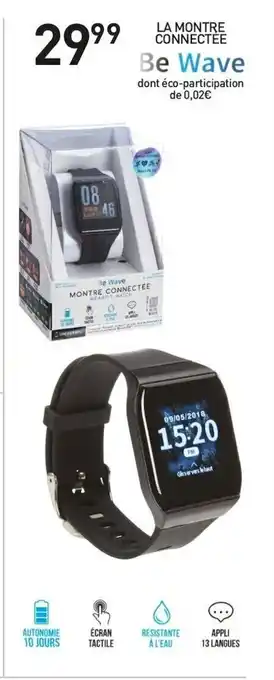 LA MONTRE CONNECTéE