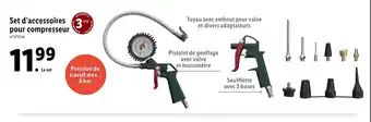 Lidl Set D'Accessoires Pour Compresseur offre