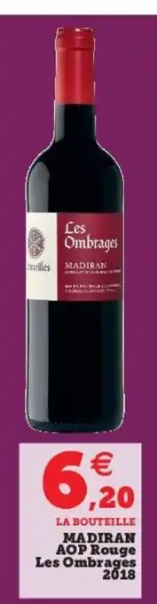 Madiran Aop Rouge Les Ombrages 2018