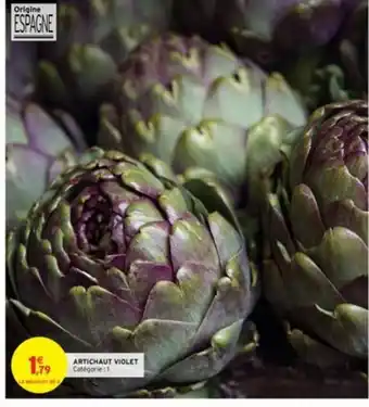 Intermarché Artichaut Violet offre