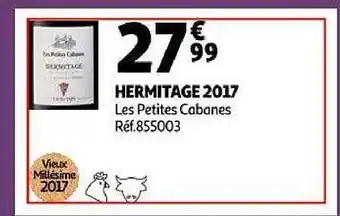 Auchan Hermitage 2017 les petites cabanes offre