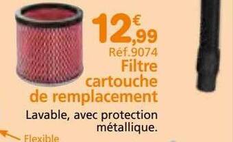 Provence Outillage Filtre cartouche de remplacement offre
