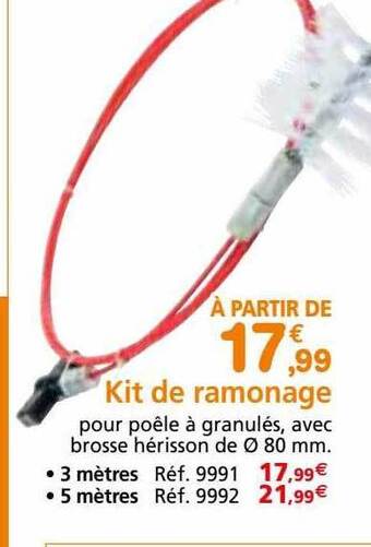 Provence Outillage Kit de ramonage offre