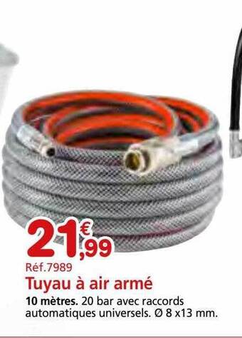 Provence Outillage Tuyau à air armé offre