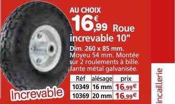 Provence Outillage Roue increvable 10 offre