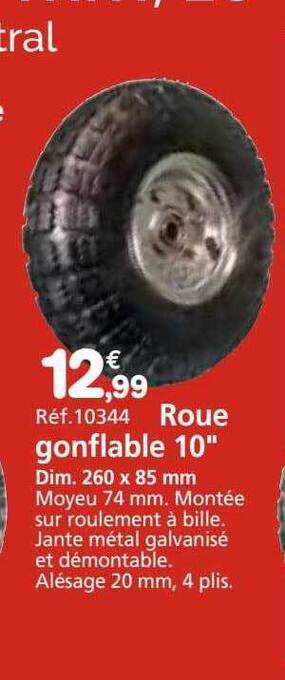 Provence Outillage Roue gonflable 10 offre
