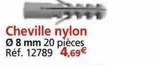 Cheville nylon