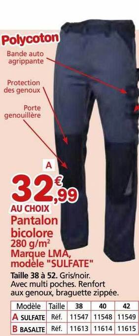 Provence Outillage Pantalon bicolore offre
