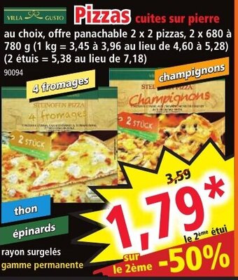 Norma Pizzas offre