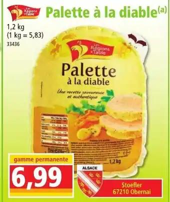 Norma Palette à la Diable offre